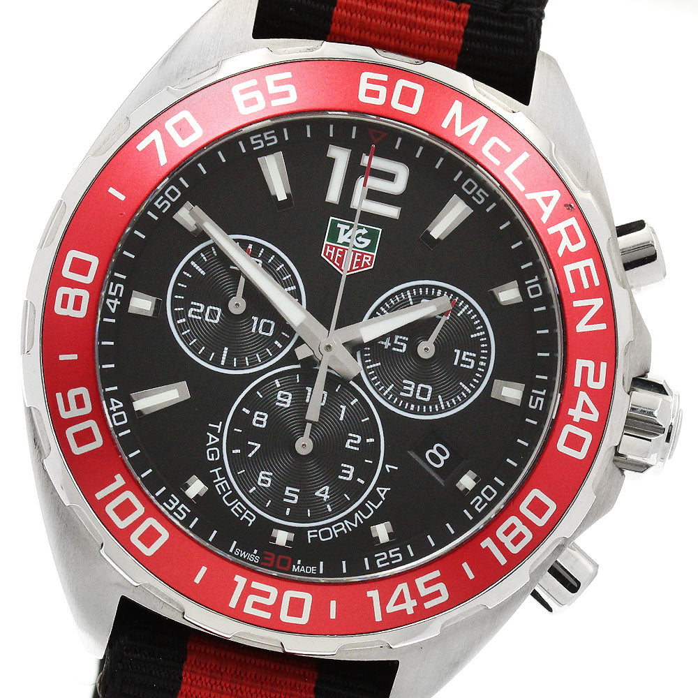 TAG HEUER Formula 1 Chronograph CAZ1112 McLaren Quartz Men's Watch_954997