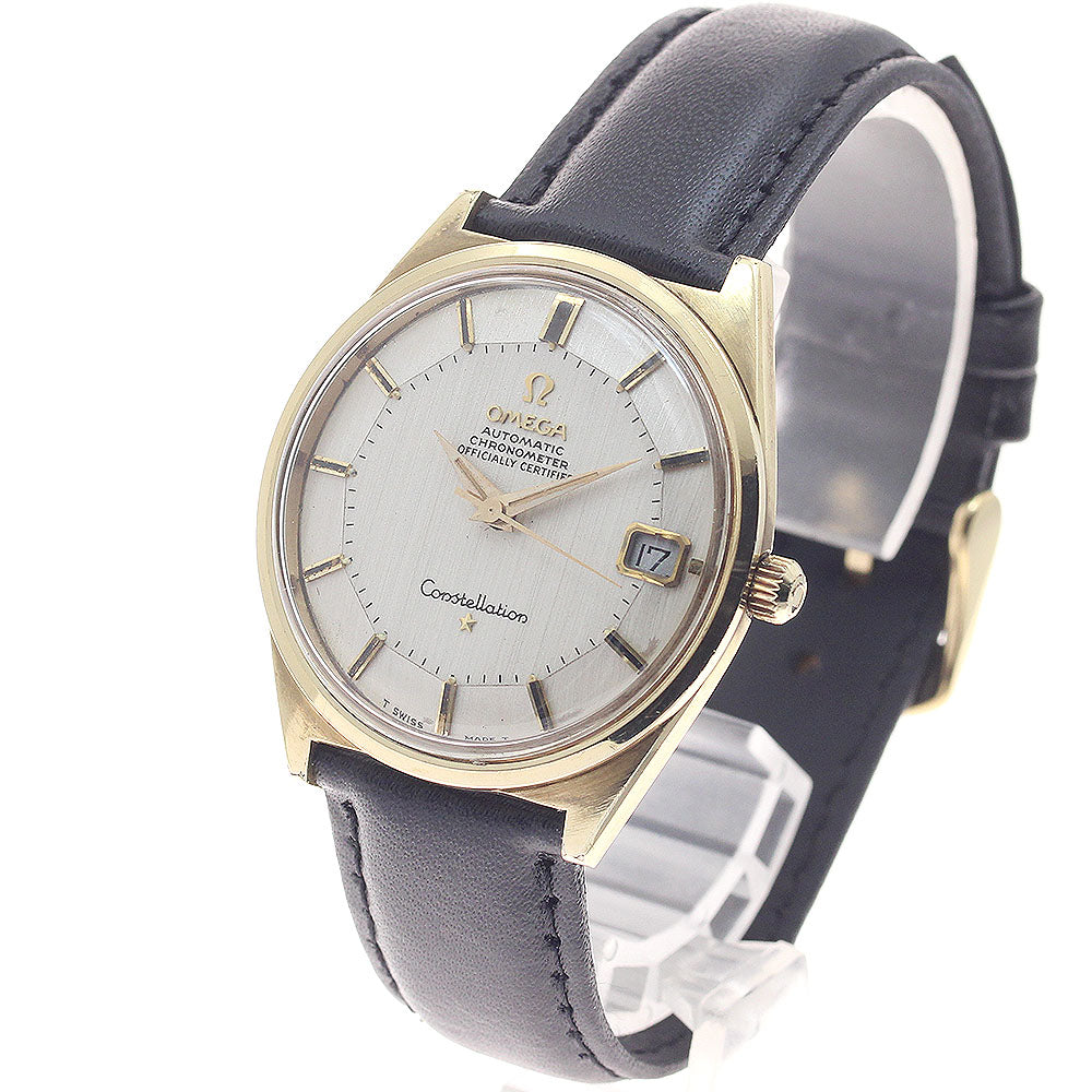 OMEGA Constellation 168.025 pie pan dial date Automatic Men's Watch_955007