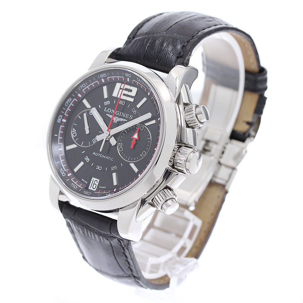 LONGINES Admiral L3.666.4 Chronograph Date black Dial Automatic Men's Watch_955008