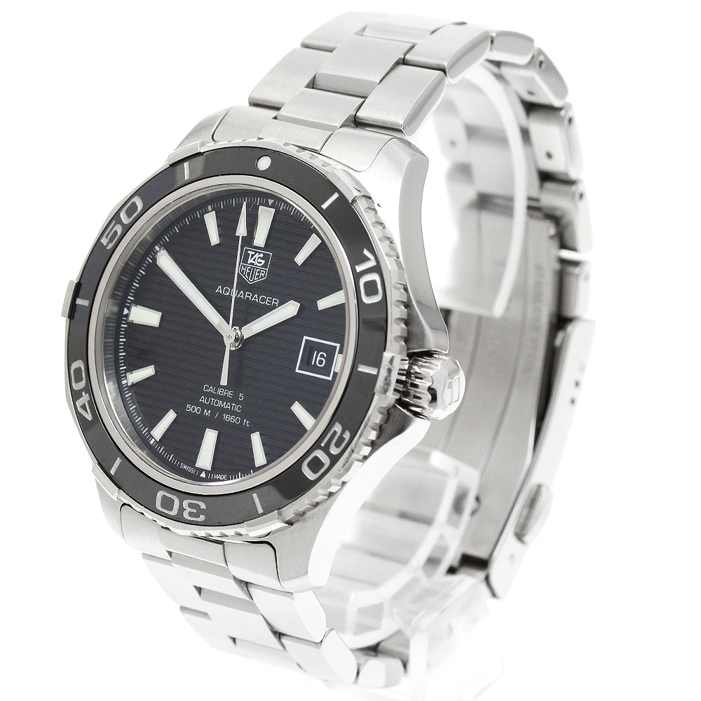 TAG HEUER Aqua Racer Caliber 5 WAK2110 Date black Dial Automatic Men's_955009
