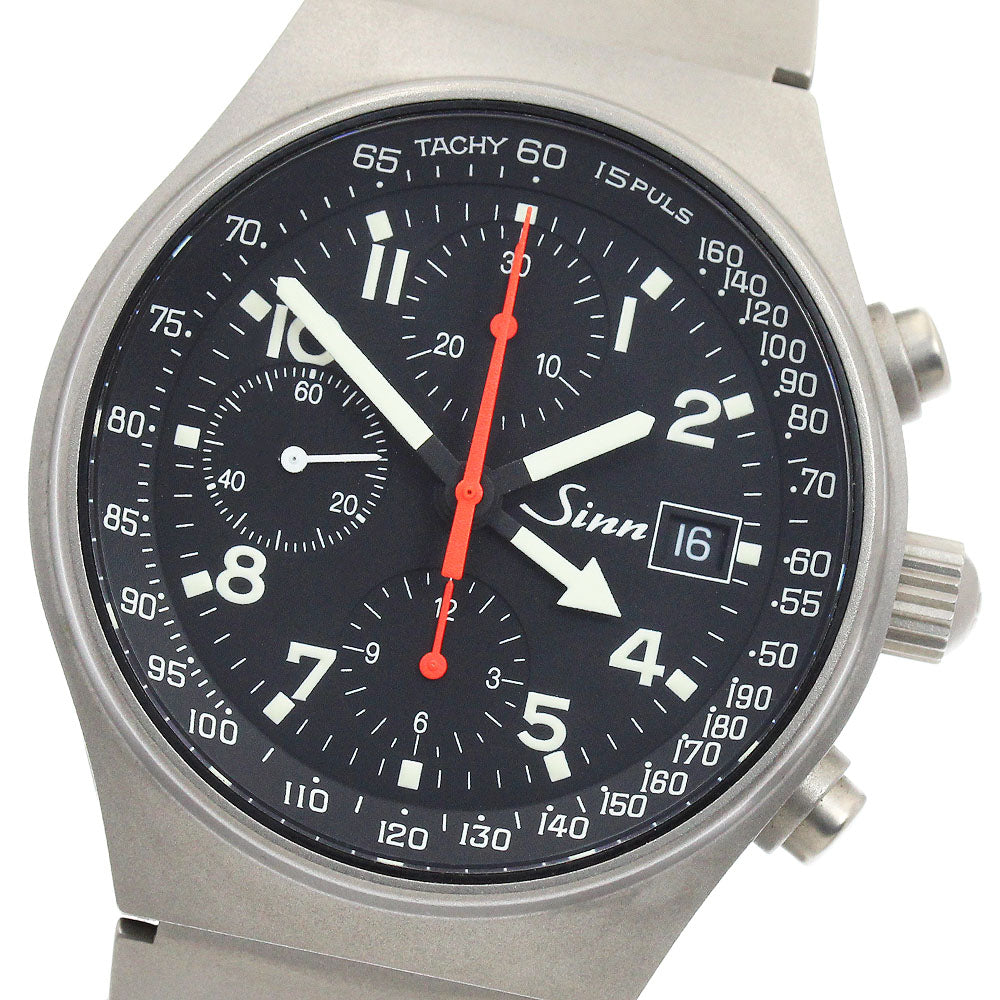Sinn 144 144.GMT.TI GMT Chronograph Date black Dial Automatic Men's Watch_955015