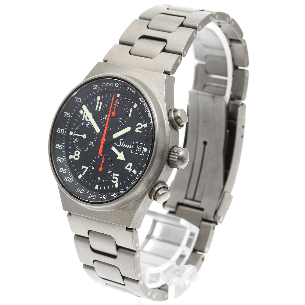 Sinn 144 144.GMT.TI GMT Chronograph Date black Dial Automatic Men's Watch_955015