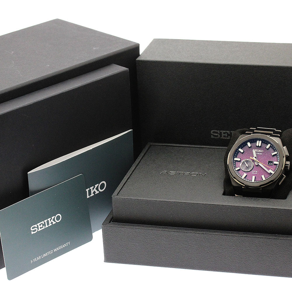 SEIKO Astron Nexter SBXD029/3X62-0AG0 Solar Powered Radio Men's Watch_955036