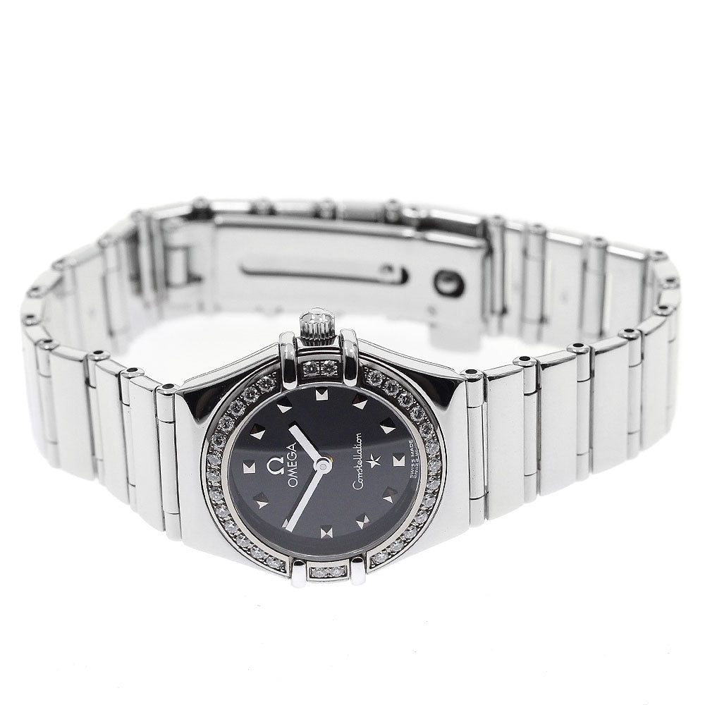 OMEGA Constellation Mini My Choice 1465.51 black Dial Quartz Ladies Watch_955039