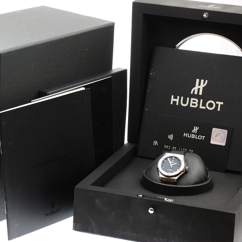 HUBLOT Classic fusion 582.NX.1170.RX Date black Dial Automatic Ladies_955059