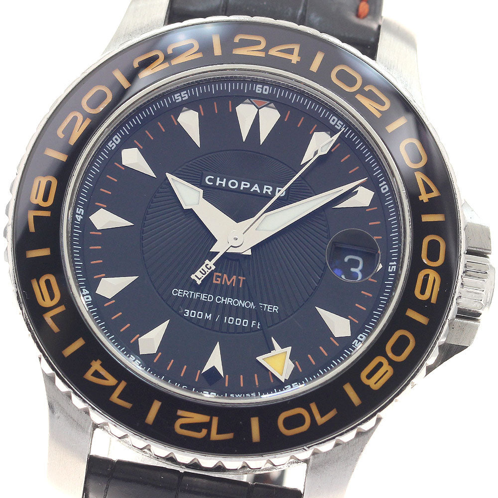 Chopard LUC Pro One 8959 GMT date black Dial Automatic Men's Watch_955099