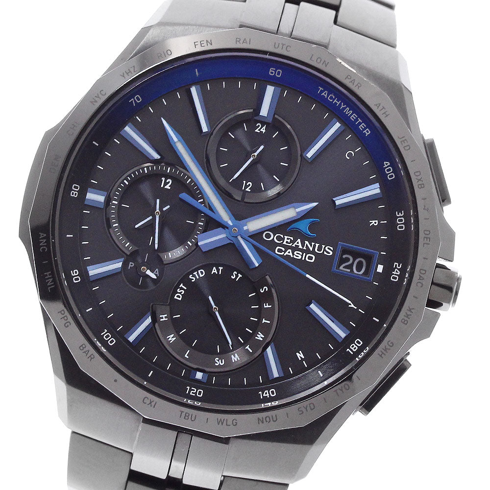 CASIO Oceanus Manta S5000 Series OCW-S5000B-1AJF Solar Powered Radio Mens_955134