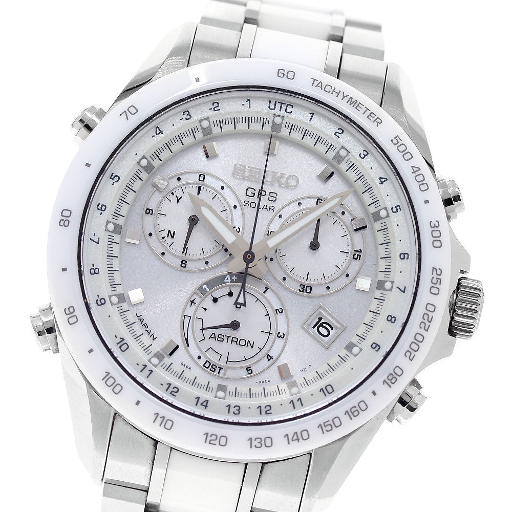 SEIKO Astron SBXB027/8X82-0AG0-1 GPS Solar Powered Radio Men's Watch_955144