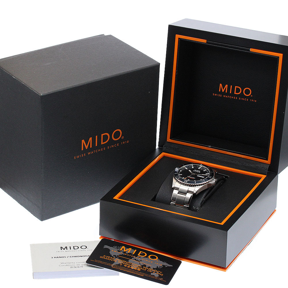 MIDO Ocean star M026.430.11.041.00 Day date Navy Dial Automatic Men's_955152