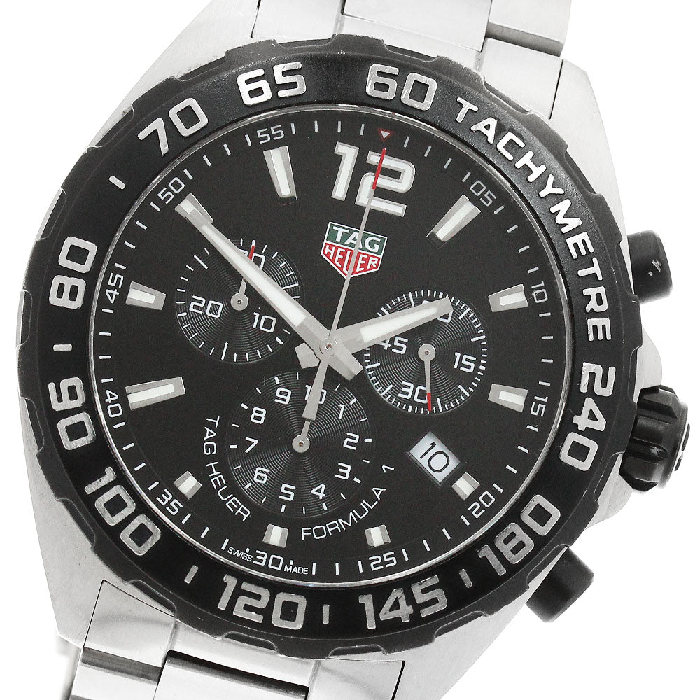 TAG HEUER Formula 1 CAZ1010 Chronograph black Dial Quartz Men's Watch_955153