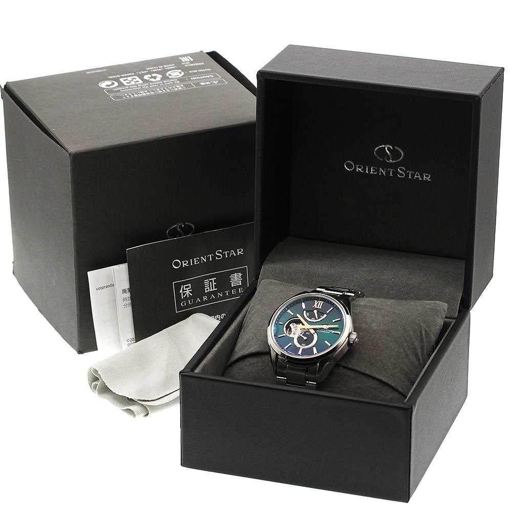 ORIENT Orient Star M34 F7 Semi-skeleton RK-BY0001A/F7F4-UAA0 Power reserve Green gradient/shell Dial Automatic Men's Watch_955164