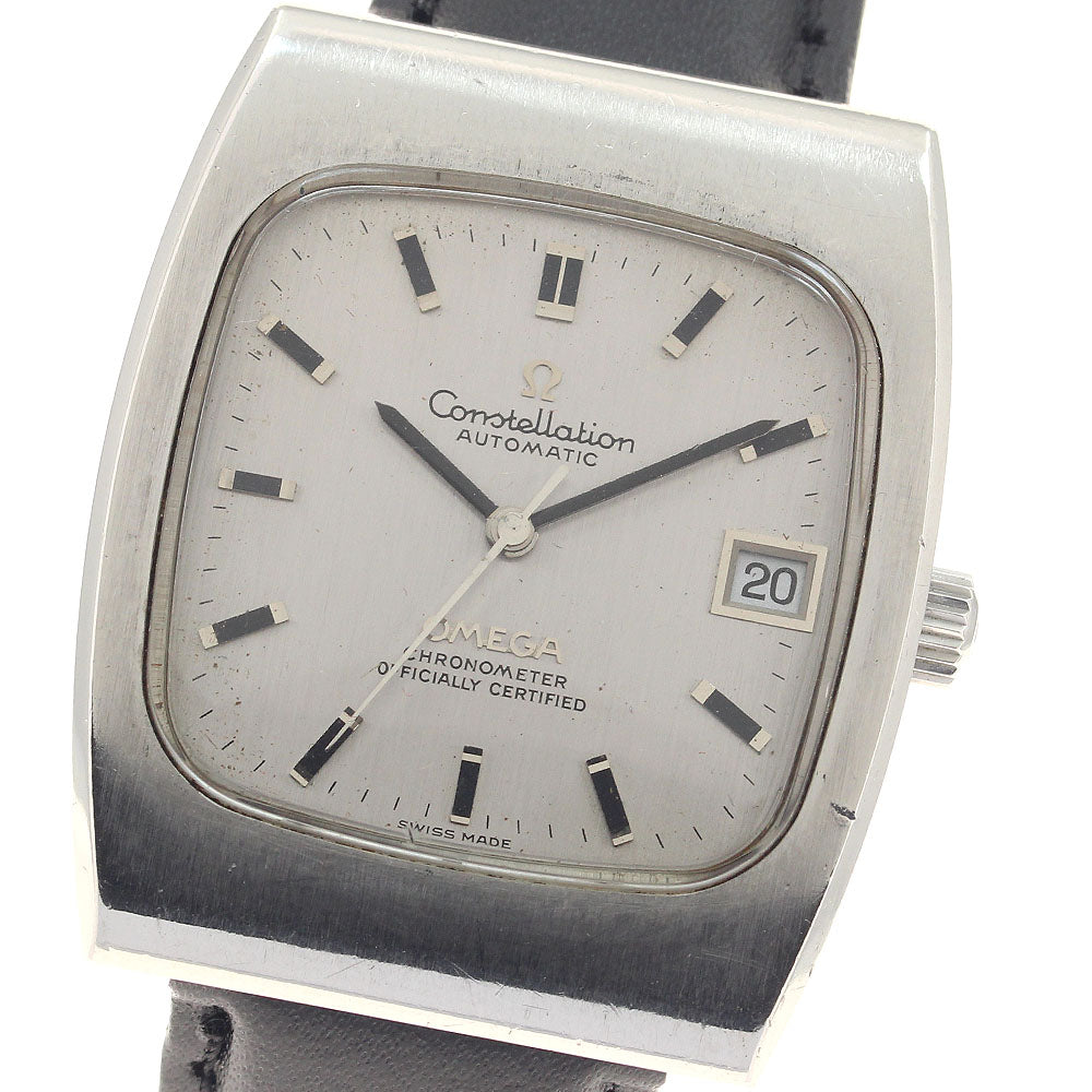 OMEGA Constellation Square Date Silver Dial Automatic Men's Watch_955170