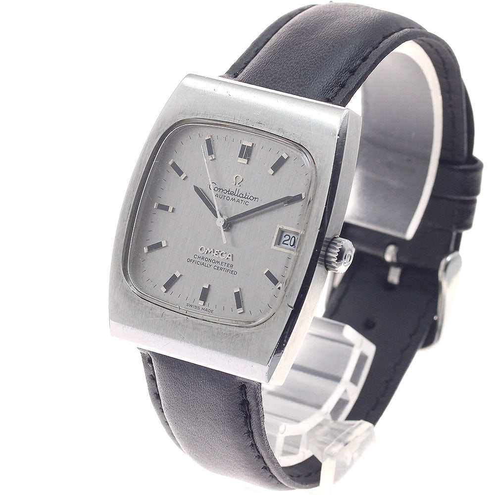 OMEGA Constellation Square Date Silver Dial Automatic Men's Watch_955170