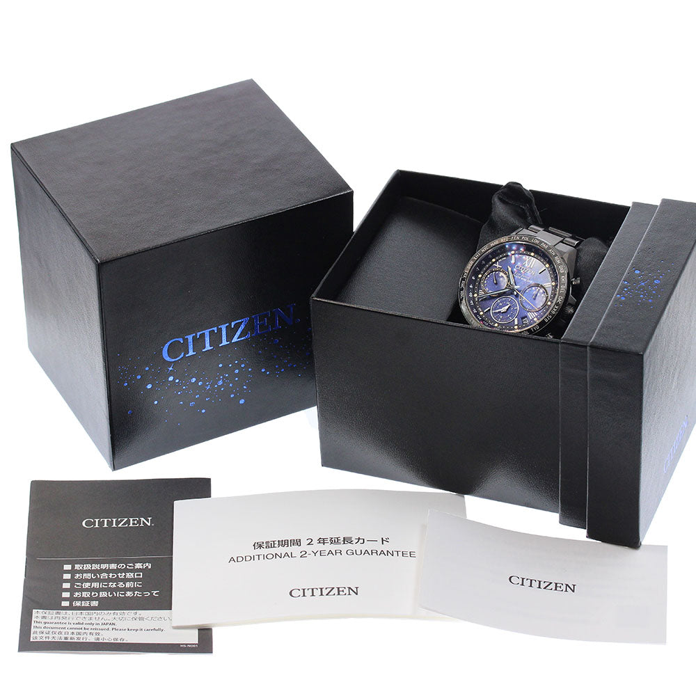 CITIZEN Attesa Cosmic Blue Collection CC4015-86L Solar Powered Men's_955172