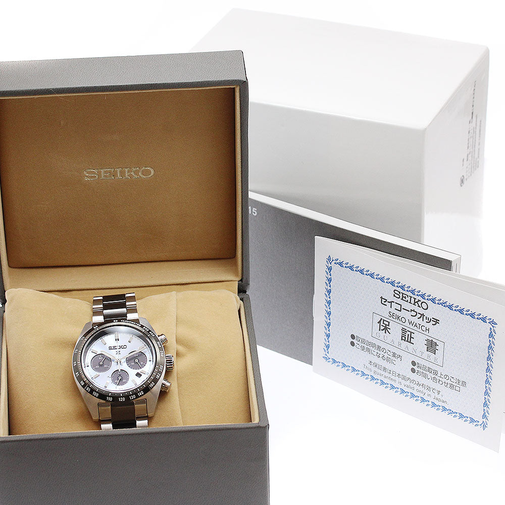 SEIKO Prospex Speed Timer SBDL093 Chronograph Solar Powered Men's Watch_955185