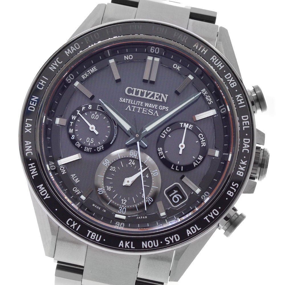 CITIZEN Atessa F950-0029S01/CC4055-65E Solar Powered Radio Men's Watch_955196