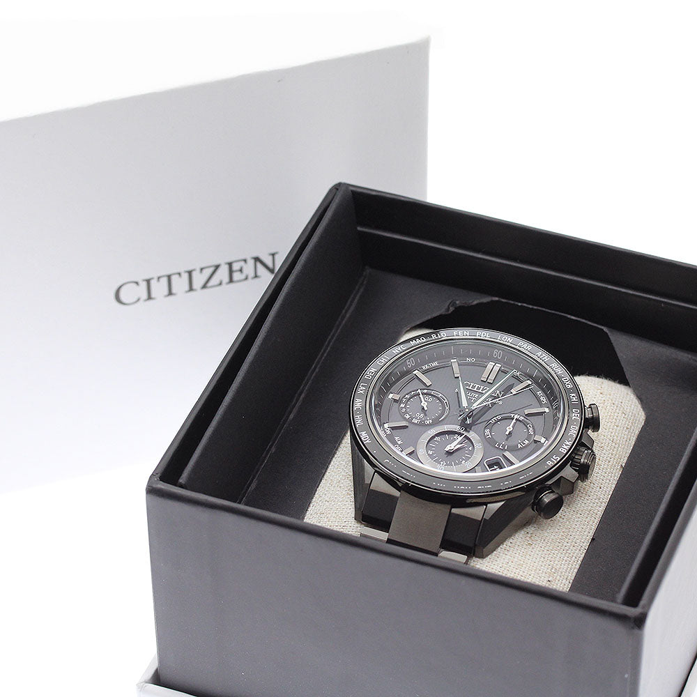 CITIZEN Atessa F950-0029S01/CC4055-65E Solar Powered Radio Men's Watch_955196