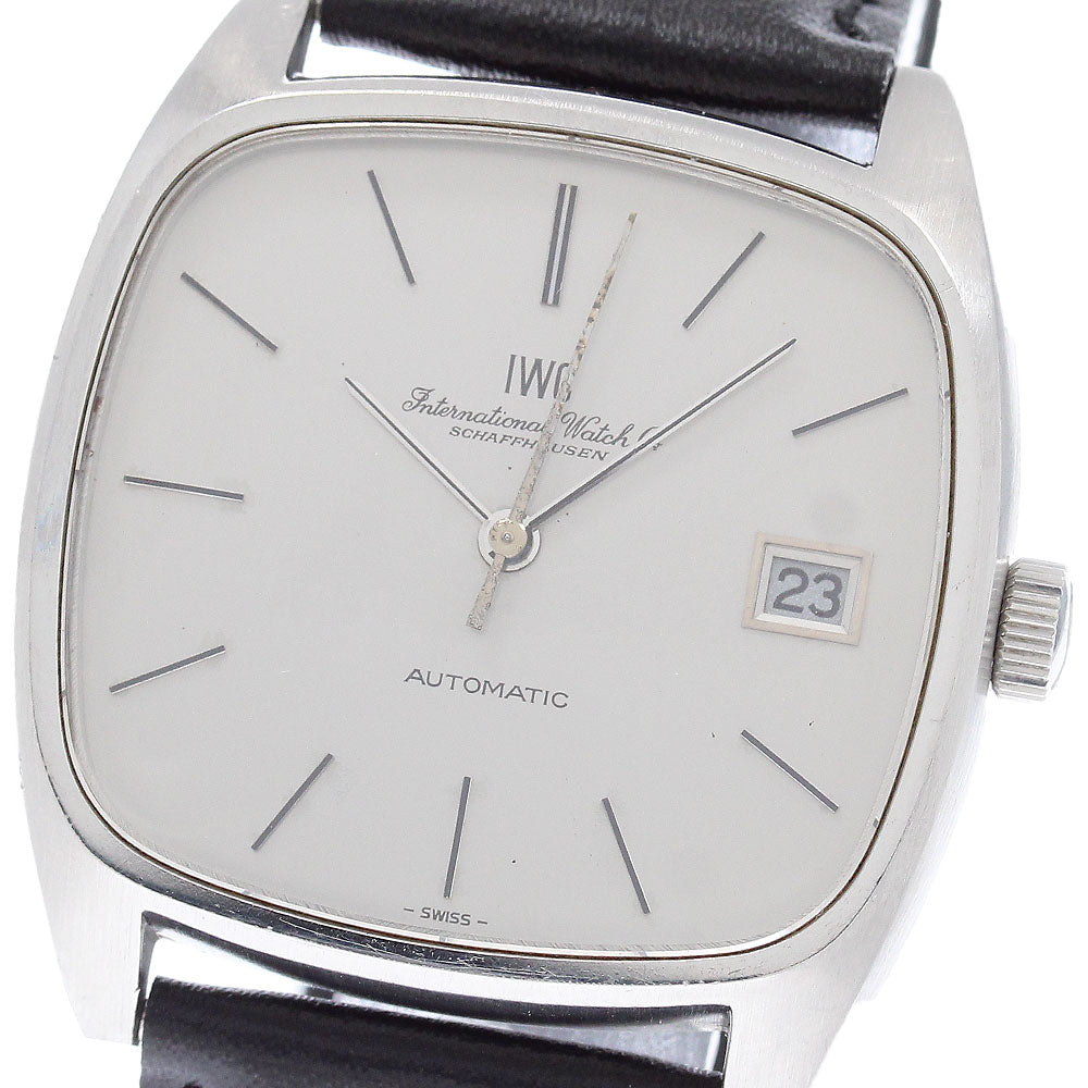 IWC SCHAFFHAUSEN Vintage Date Cal.3254 Silver Dial Automatic Men's Watch_955211