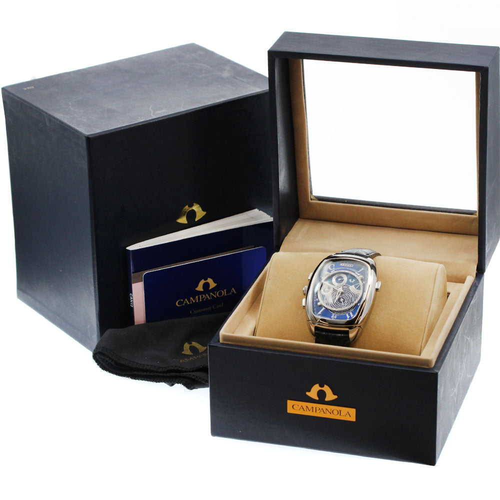 CITIZEN Campanola 6702-T001432 Limited edition of 300 pieces in 2002: Perpetual Calendar blue Dial Quartz Men's Watch_955215