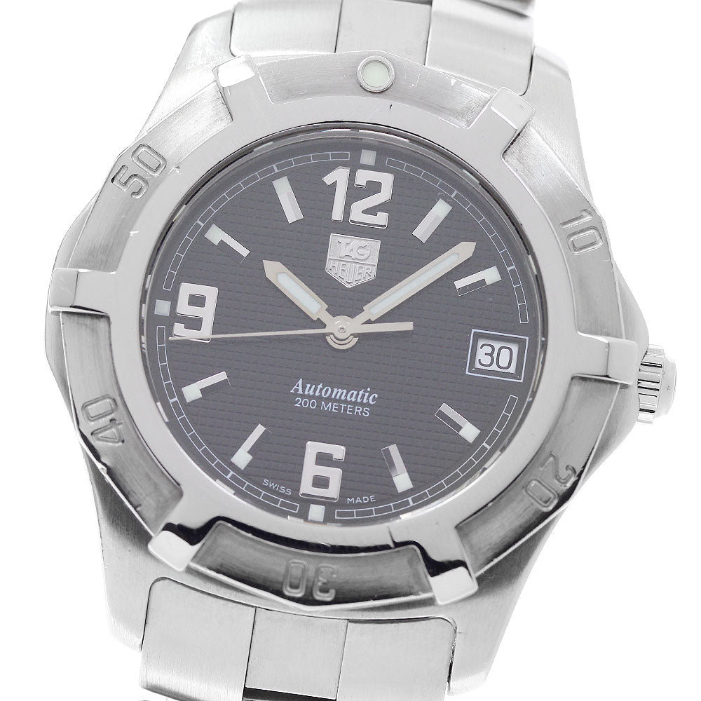 TAG HEUER 2000 EXCLUSIVE WN2111 Date black Dial Automatic Men's Watch_955223