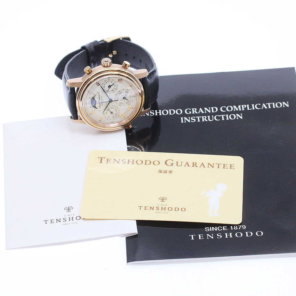 TENSHODO Grand complication 6771-T012779 Silver Dial Quartz Men's Watch_955251