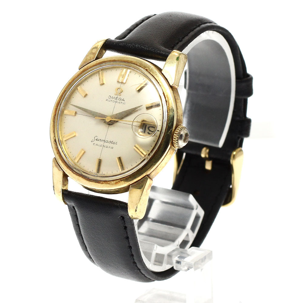 OMEGA Seamaster calendar 2849-10SC Cal.503 Date gold Dial Automatic Men's Watch_955280