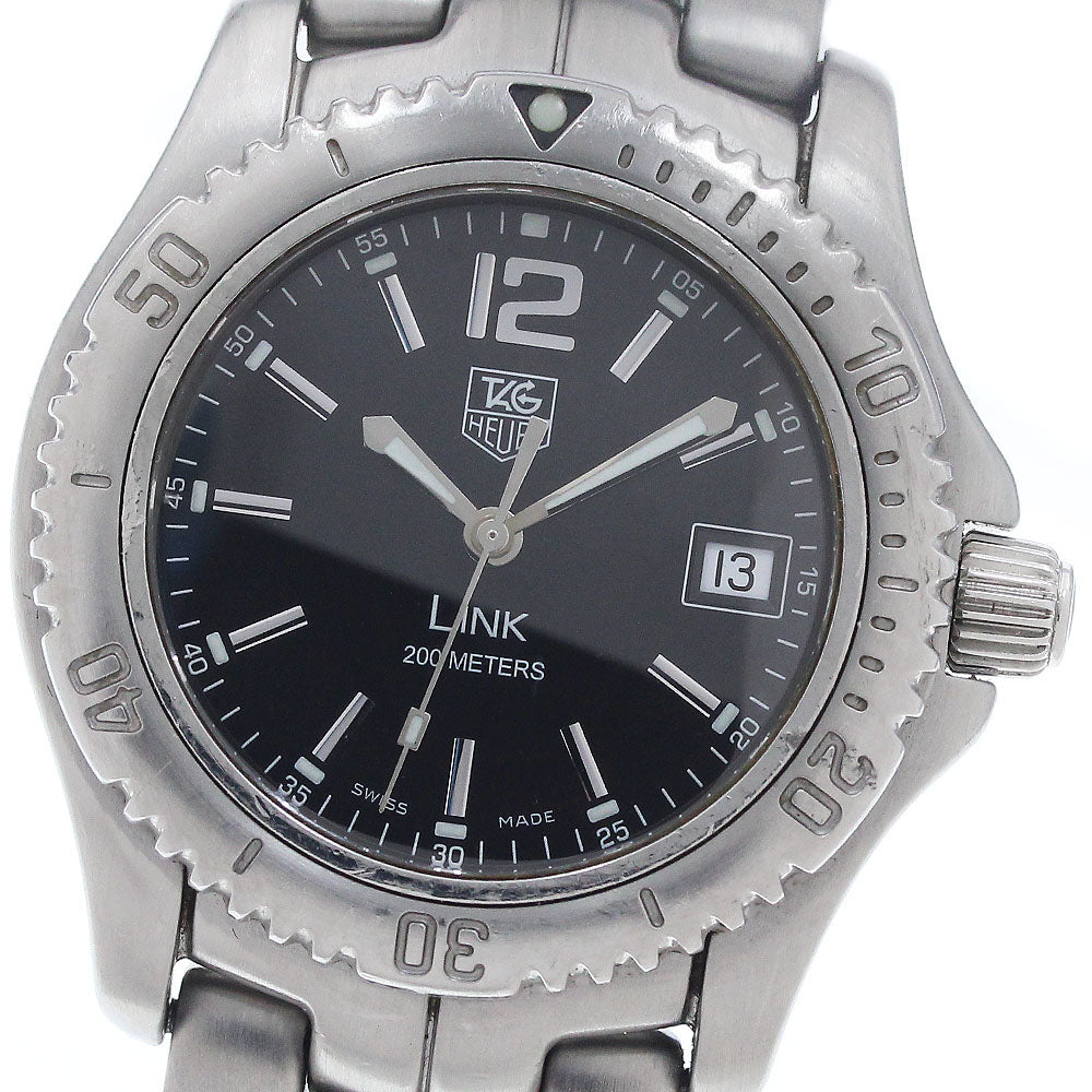 TAG HEUER Link WT1210-0 Date Black Dial Quartz Men's Watch_955303