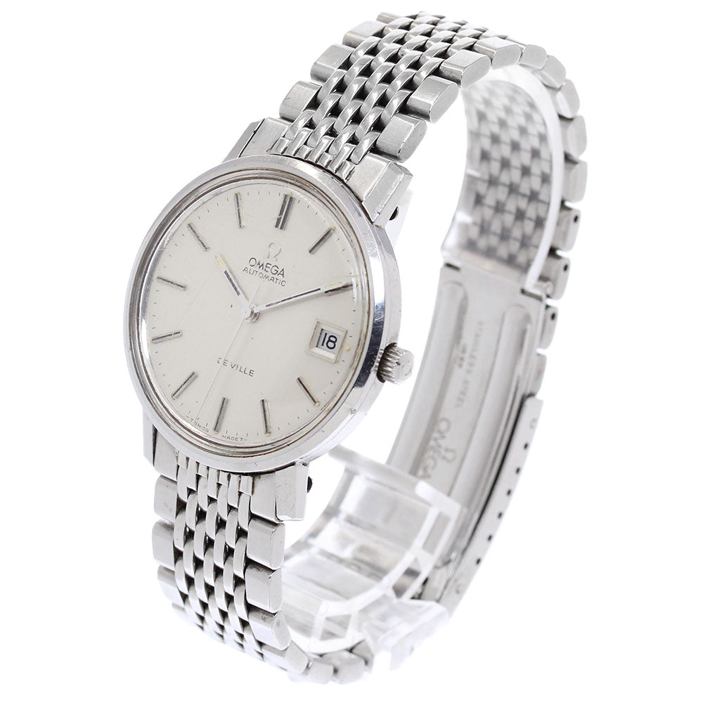 OMEGA De Ville 166.0161 Date cal.1012 Silver Dial Automatic Men's Watch_955322