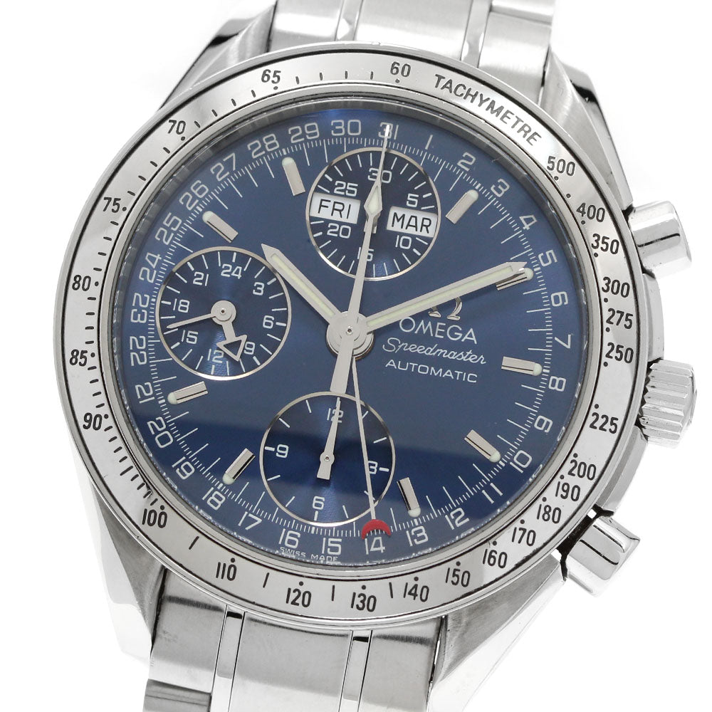 OMEGA Speedmaster 3523.80 Triple calendar Navy Dial Automatic Men's Watch_955330