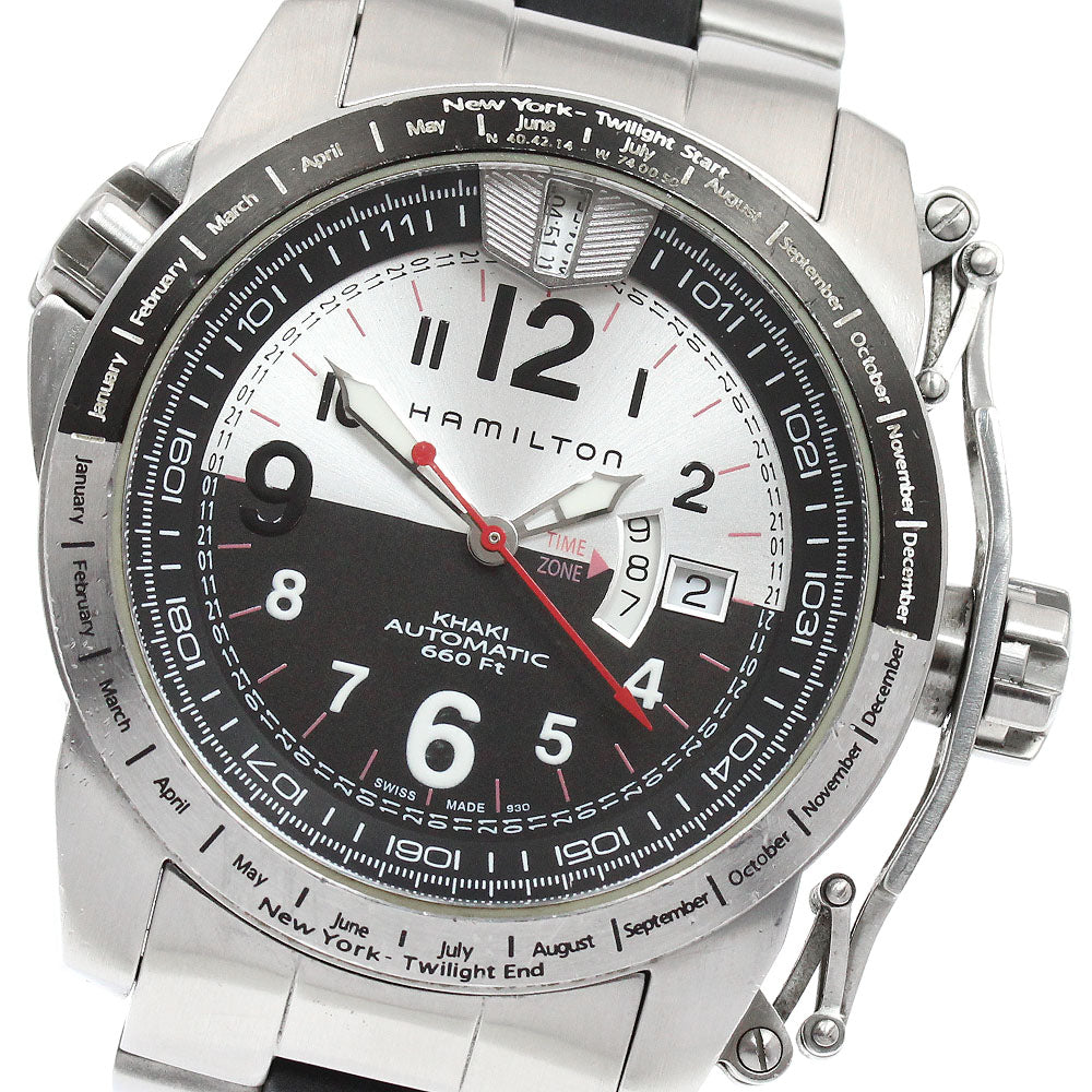 HAMILTON Khaki Twilight H625150 GMT Automatic Men's Watch_955339