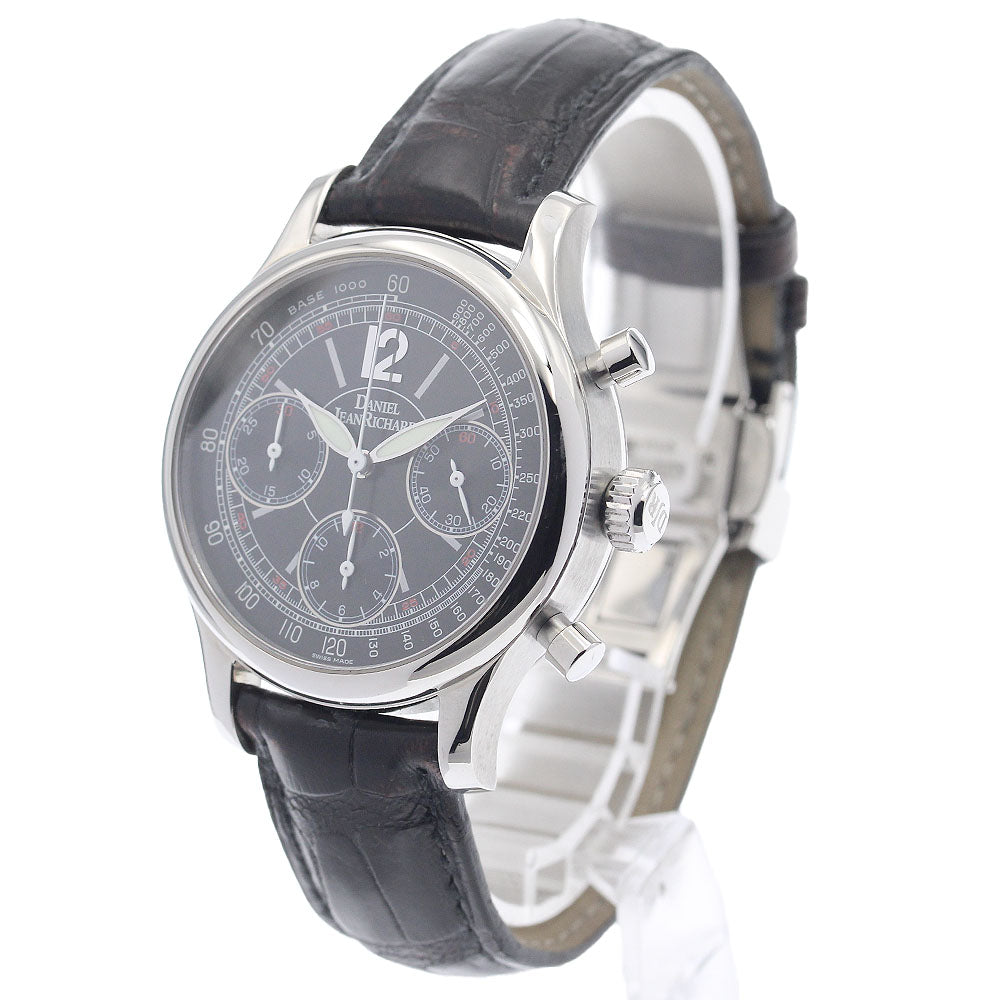 DANIEL JEANRICHARD 25042 Tachymeter Chronograph black Dial Automatic Men's Watch_955350