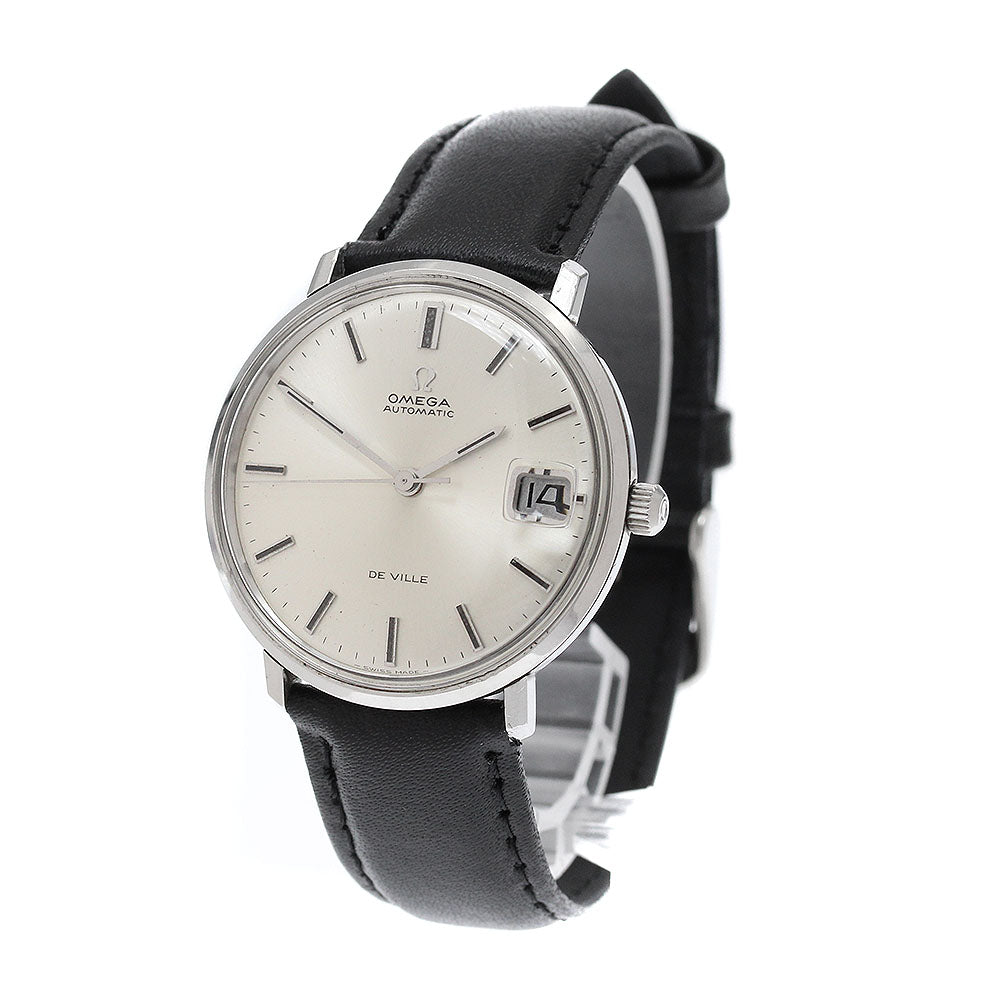 OMEGA De Ville 166.033 Date vintage Silver Dial Automatic Men's Watch_955372