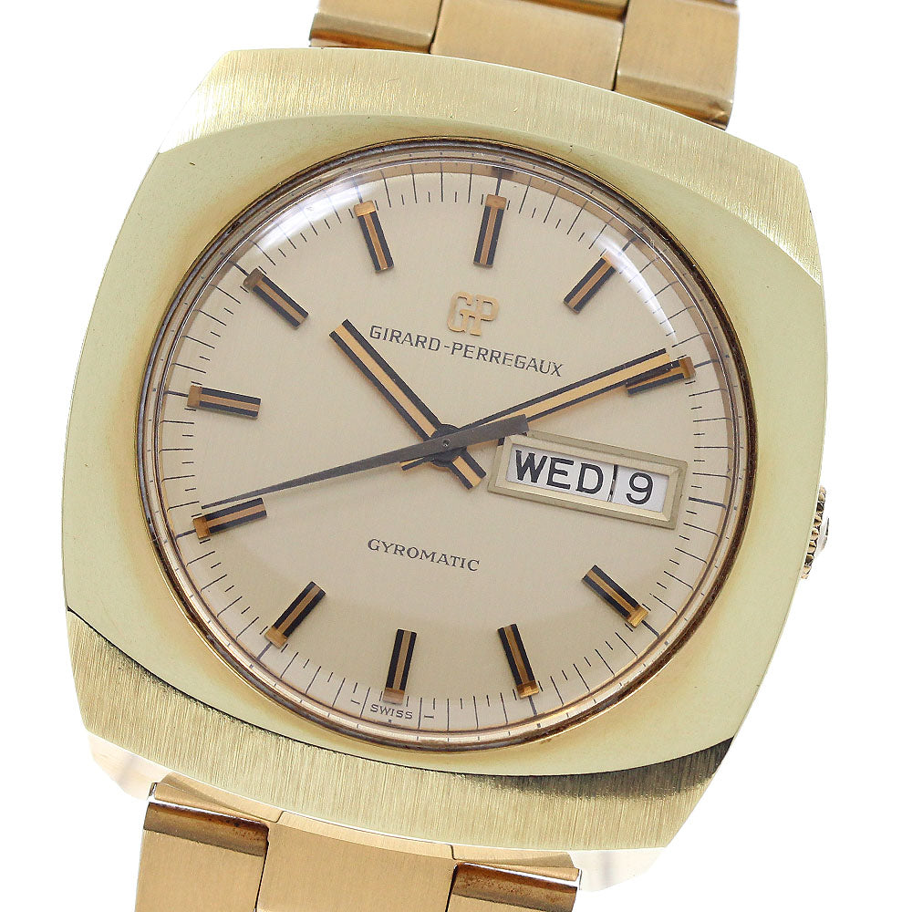 GIRARD PERREGAUX Gyromatic Cal.480-355 Day-Date gold Dial Automatic Men's_955374