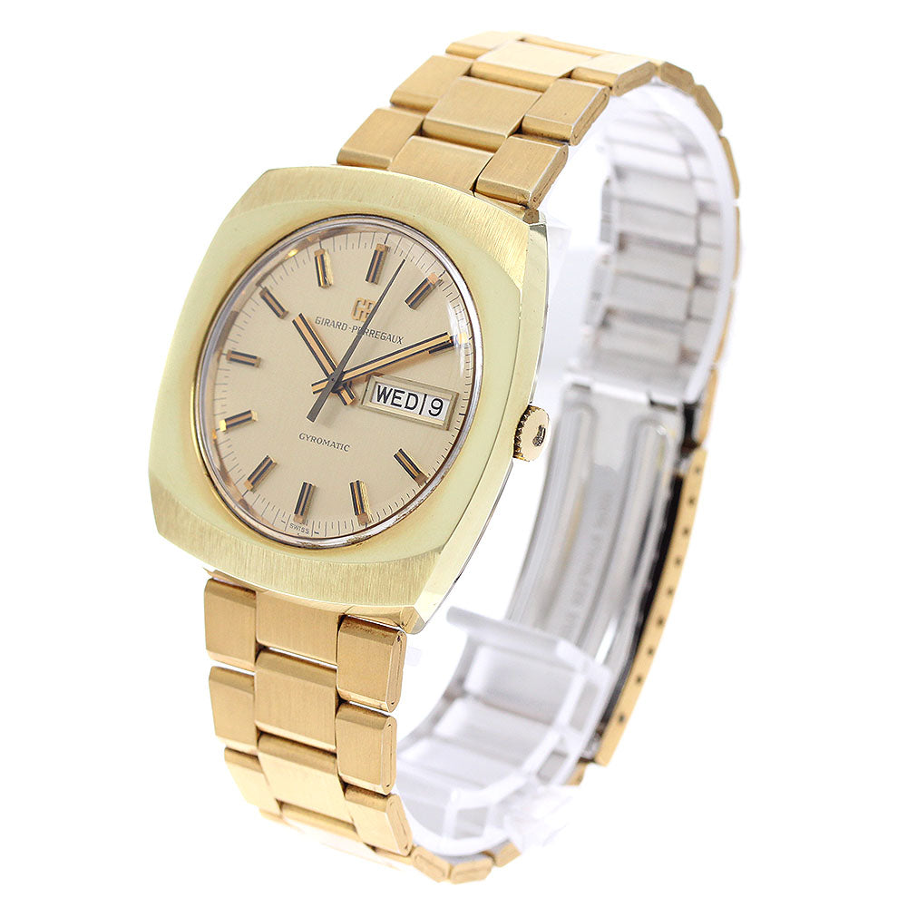 GIRARD PERREGAUX Gyromatic Cal.480-355 Day-Date gold Dial Automatic Men's_955374