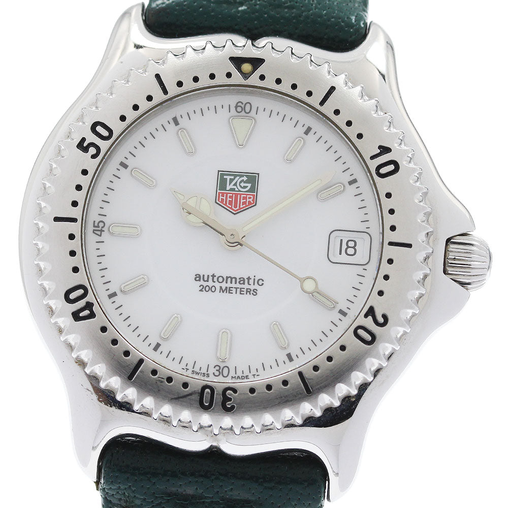 TAG HEUER S/el WI2110 Date white Dial Automatic Men's Watch_955389