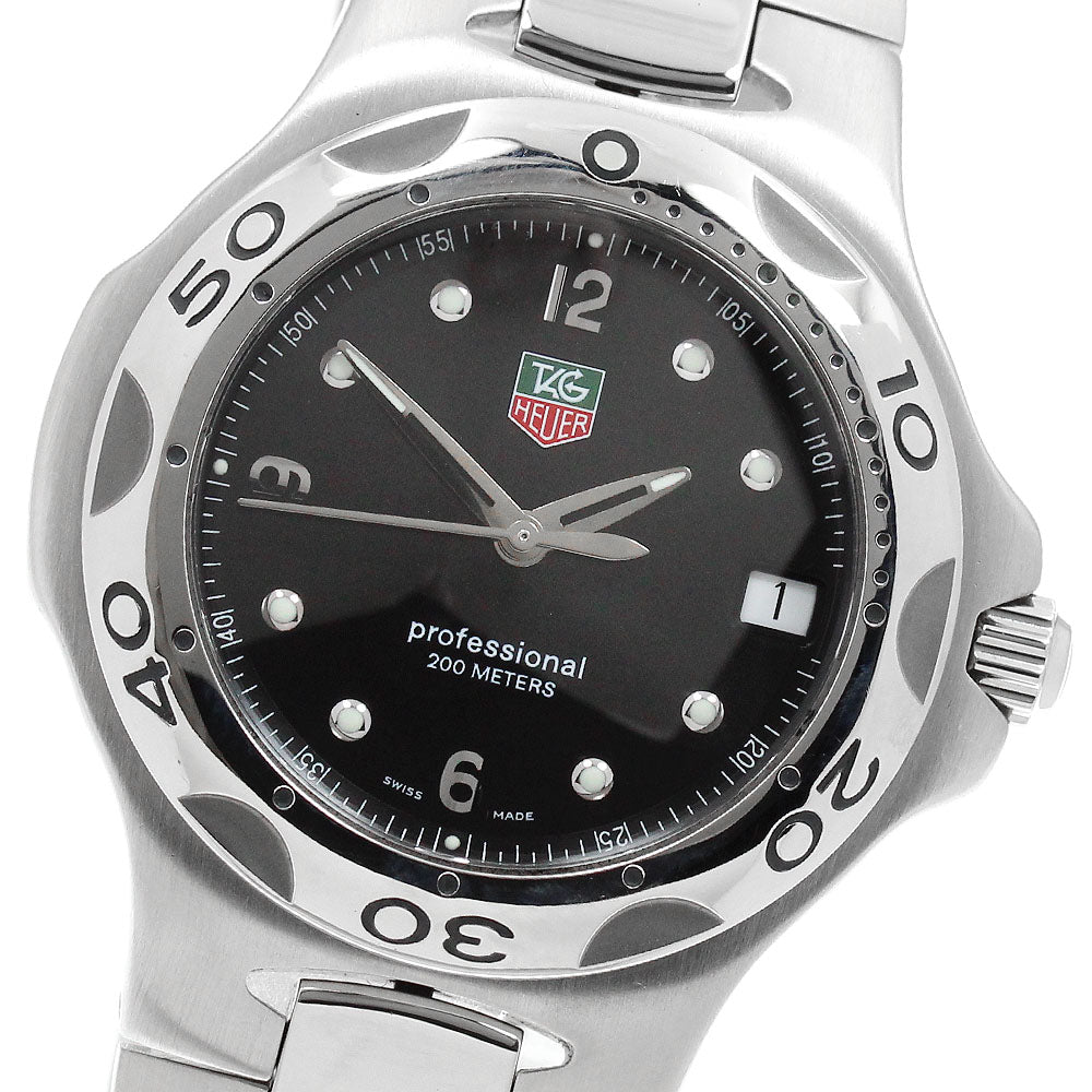 TAG HEUER Kylium WL1112-0 Date Black Dial Quartz Men's Watch_955392
