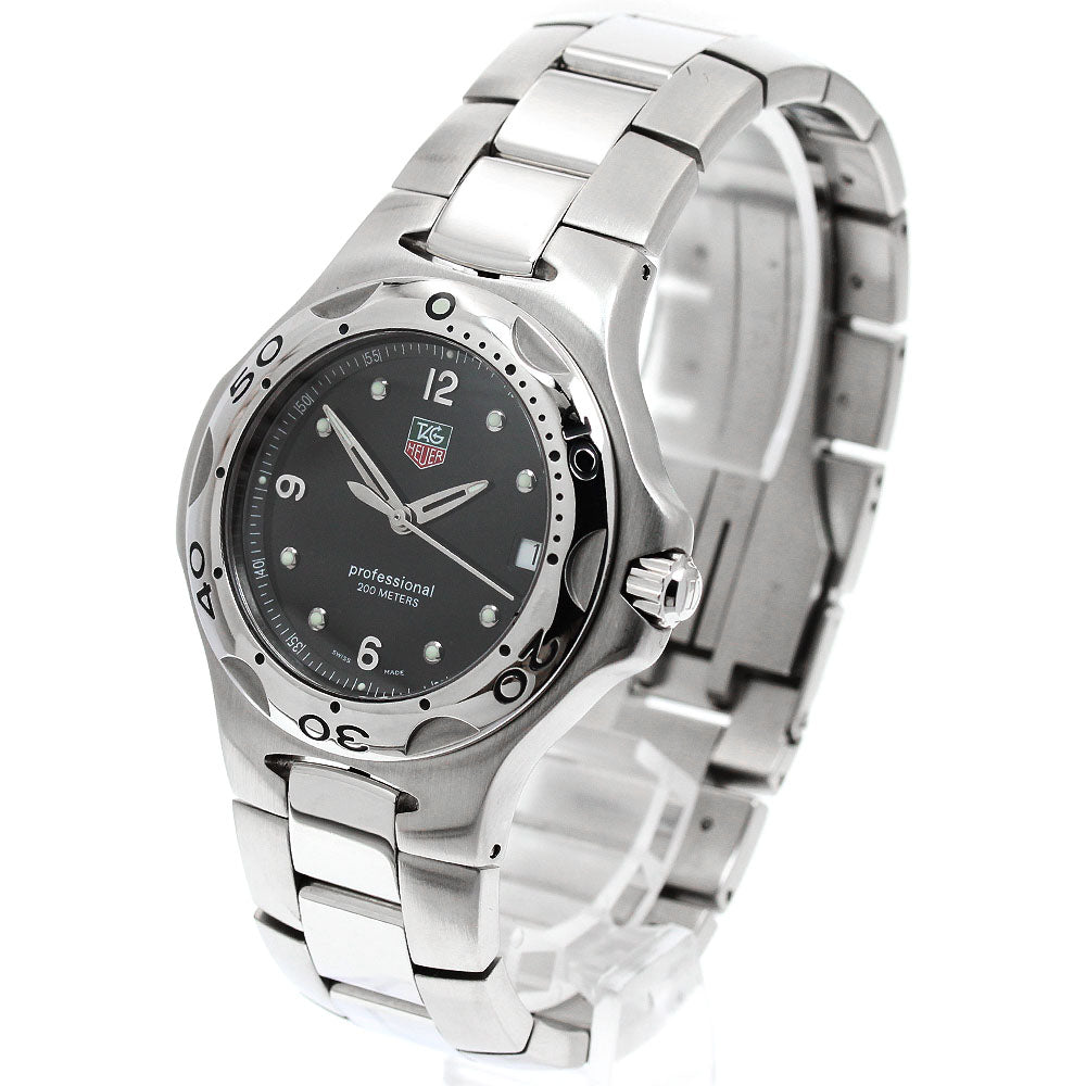 TAG HEUER Kylium WL1112-0 Date Black Dial Quartz Men's Watch_955392