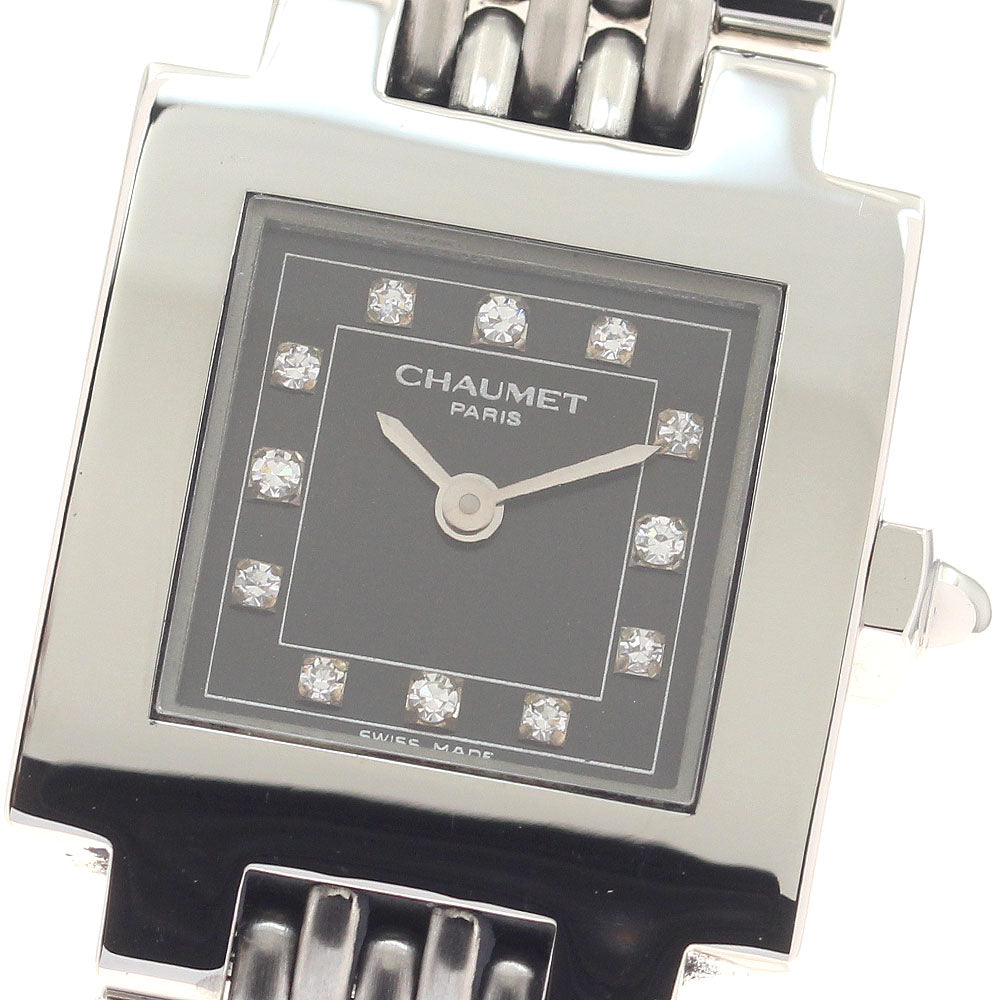 Chaumet Still de Chaumet 12P diamond black Dial Quartz Ladies Watch_955419