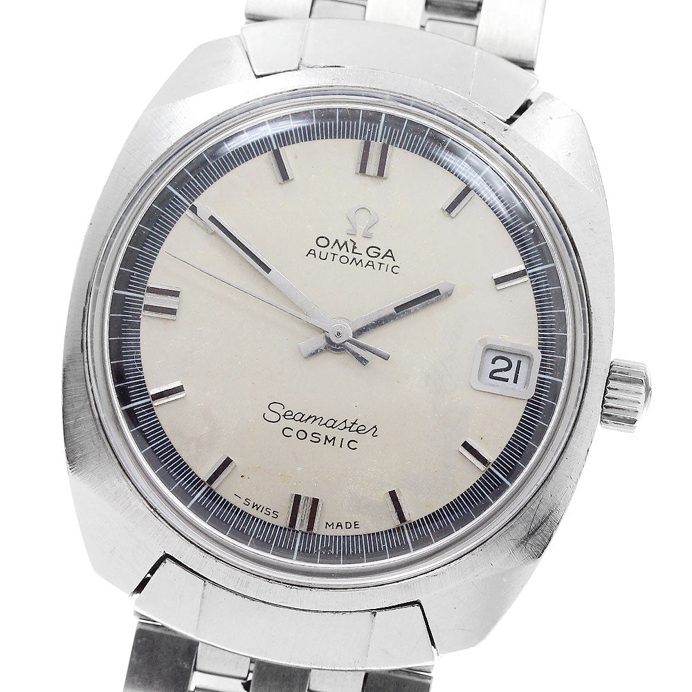 OMEGA Seamaster Cosmic 166026-TOOL105 Date Silver Dial Automatic Men's_955499