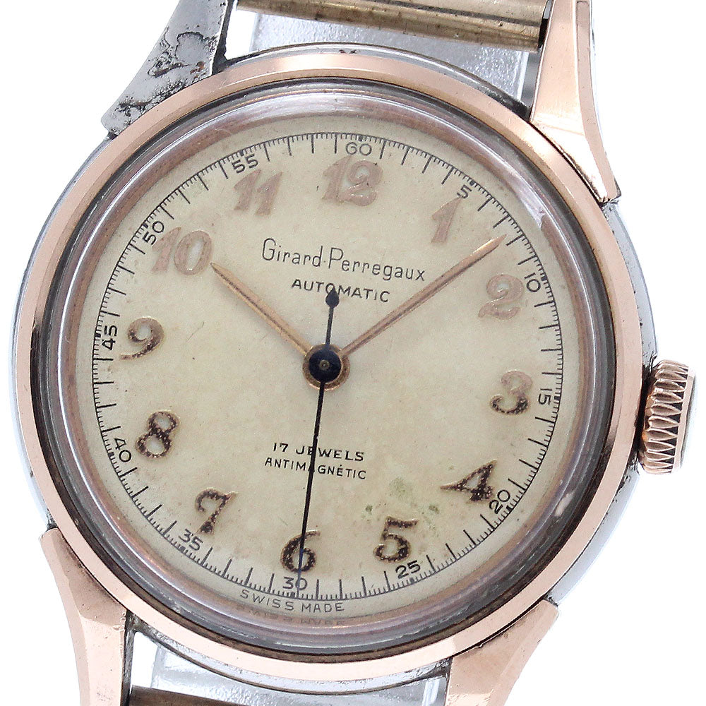 GIRARD PERREGAUX vintage beige Dial Automatic Boy's Watch_955504