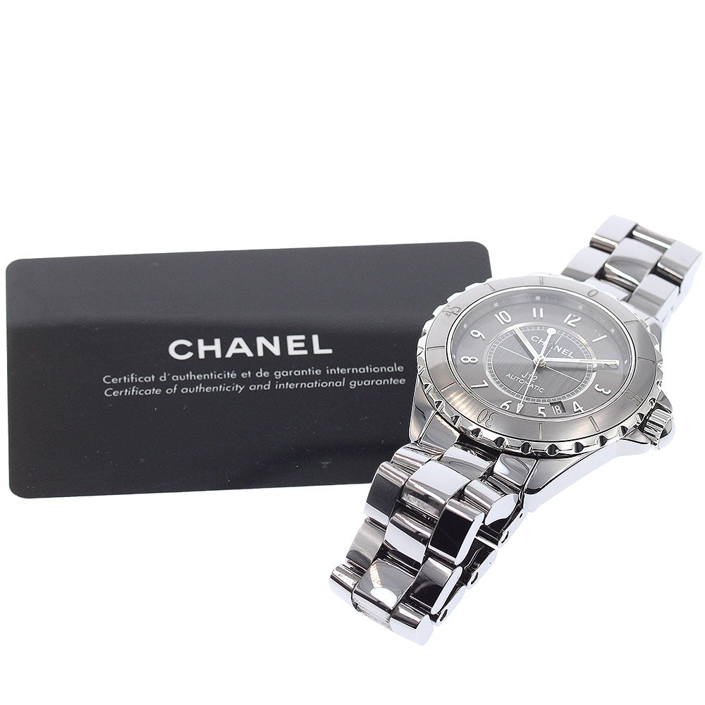 CHANEL J12 Chromatic 41MM H2934 Date Gray Dial Automatic Men's Watch_955506