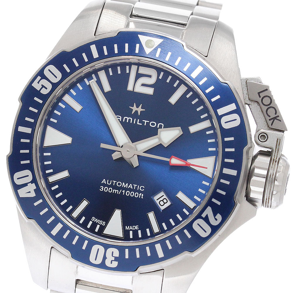 HAMILTON khaki H777050 Date blue Dial Automatic Men's Watch_955516
