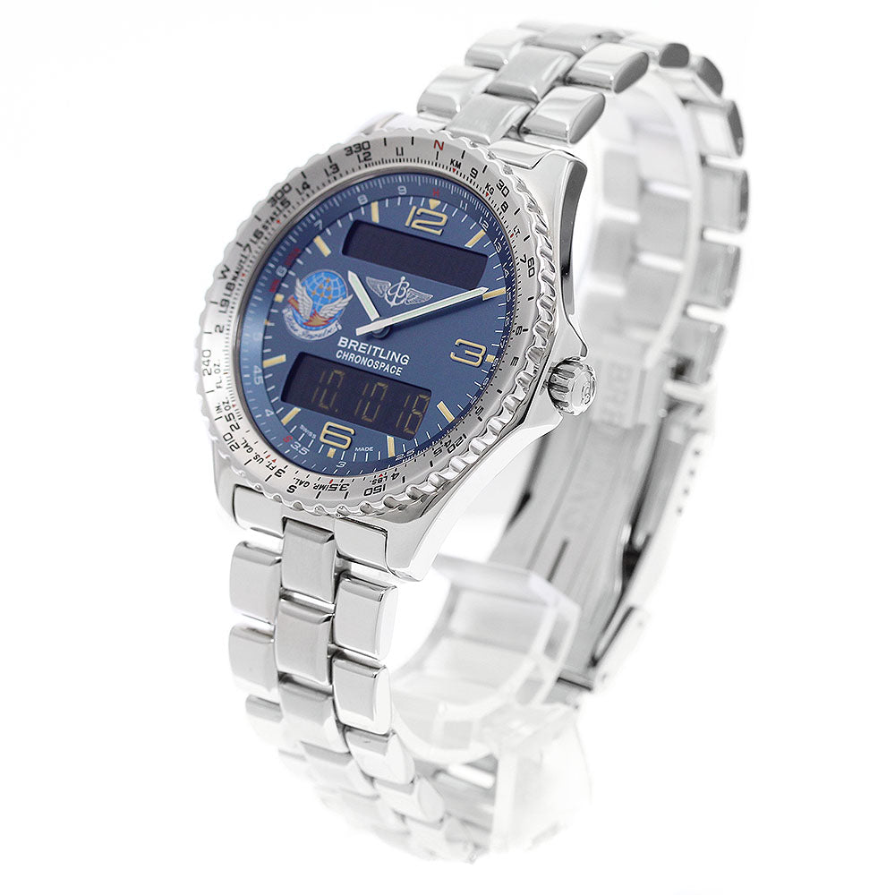 BREITLING Chronospace Blue Impulse A56012.1 Limited to 300 Quartz Men's _955523