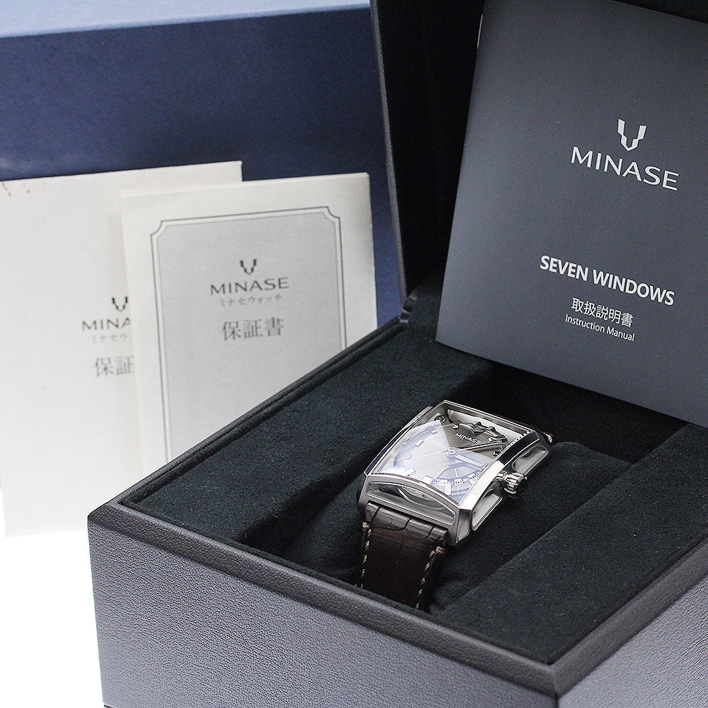MINASE Seven Windows VM15-LDBNGY-SSD Date gray Dial Automatic Men's Watch_955580