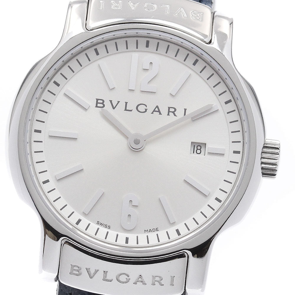 BVLGARI Solo tempo ST29S Date Silver Dial Quartz Ladies Watch_955636