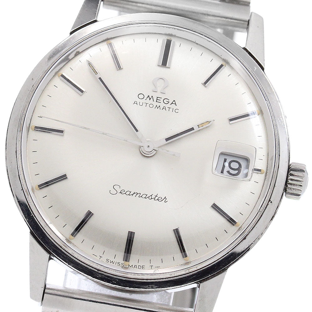 OMEGA Seamaster 166.037SP Date cal.565 Silver Dial Automatic Men's Watch_955656