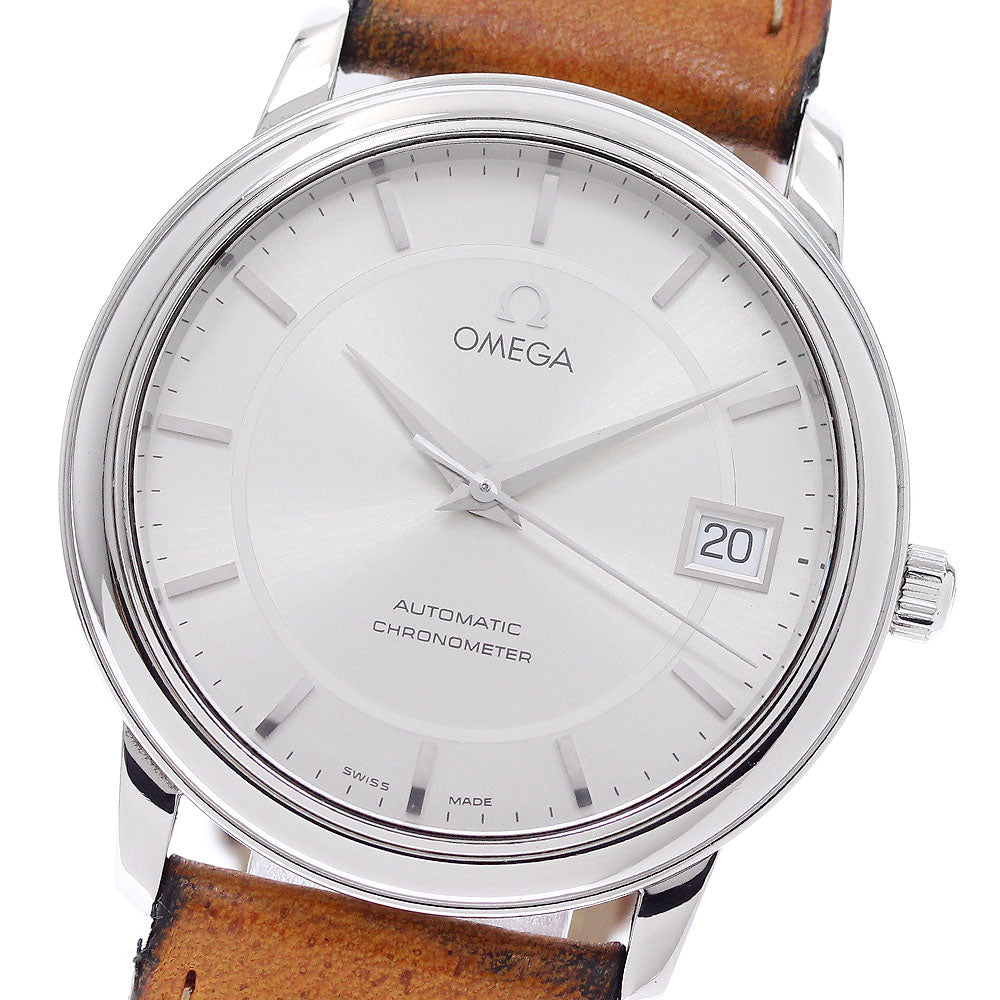 OMEGA De Ville Prestige 4800.31 Date Silver Dial Automatic Men's Watch_955674