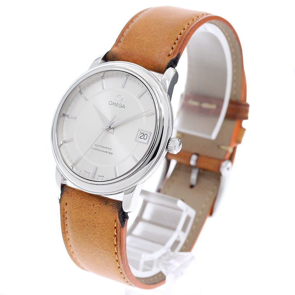 OMEGA De Ville Prestige 4800.31 Date Silver Dial Automatic Men's Watch_955674