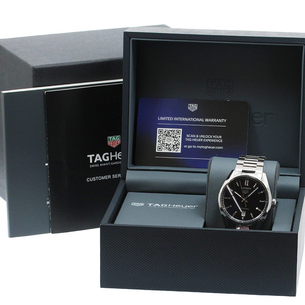 TAG HEUER Carrera Caliber 5 WBN2112-0 Date Navy Dial Automatic Men's_955677