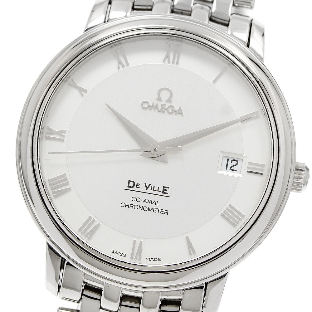 OMEGA De Ville Prestige 4574.31 Coaxial Silver Dial Automatic Men's Watch_955701